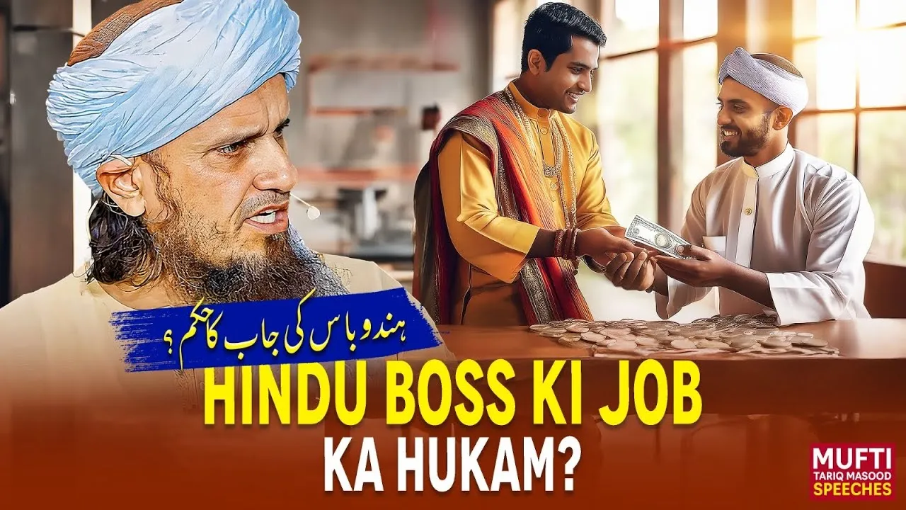 Hindu Boss Ki Job ka Hukam | Mufti Tariq Masood Speeches